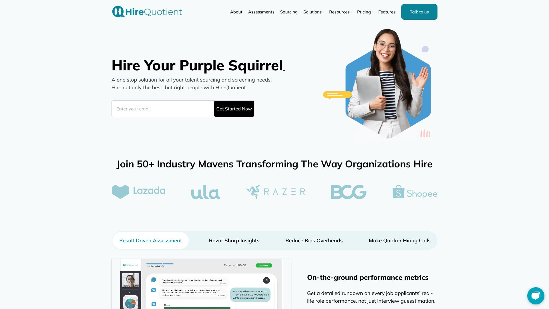 HireQuotient screenshot