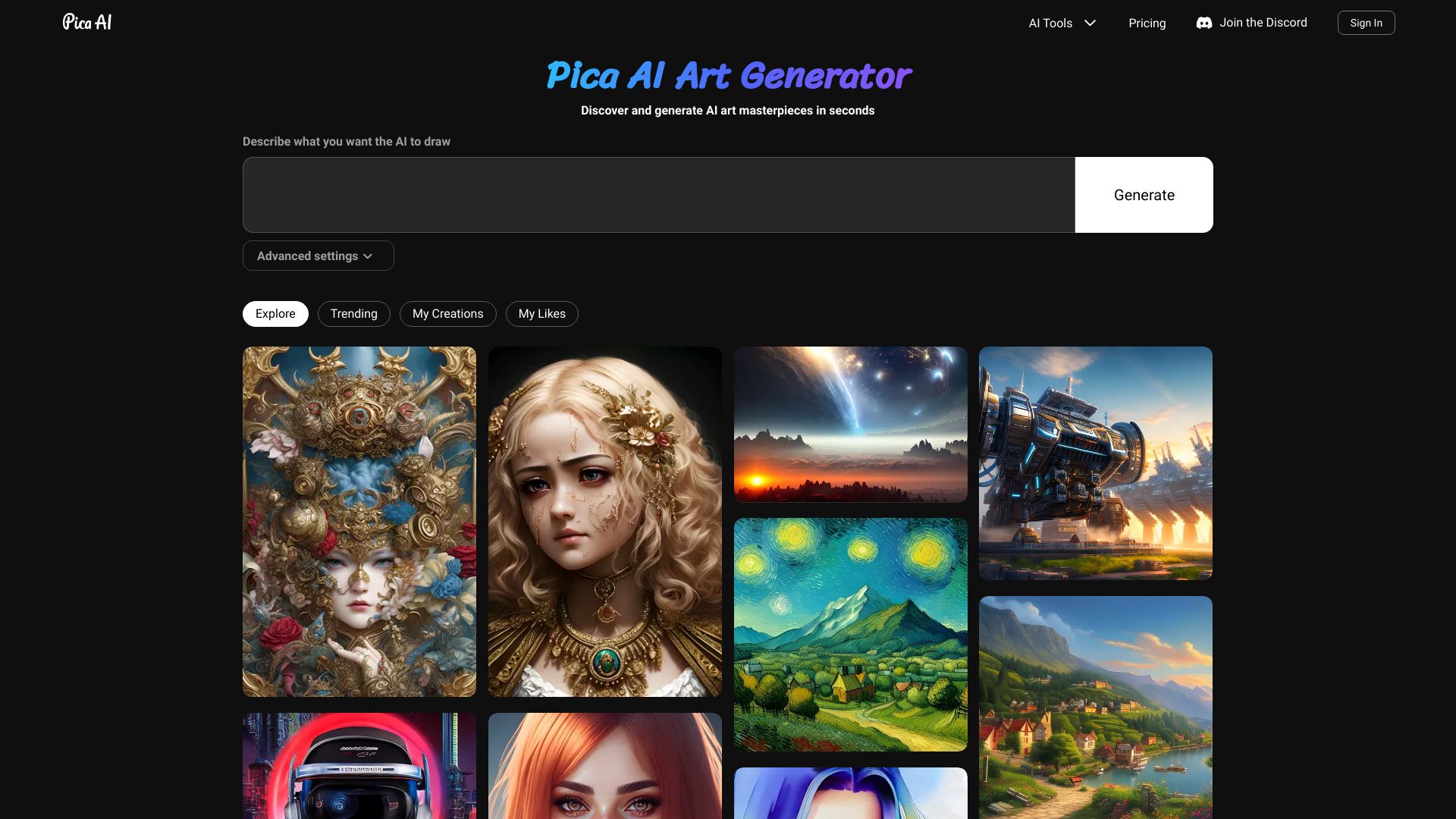Pica AI screenshot