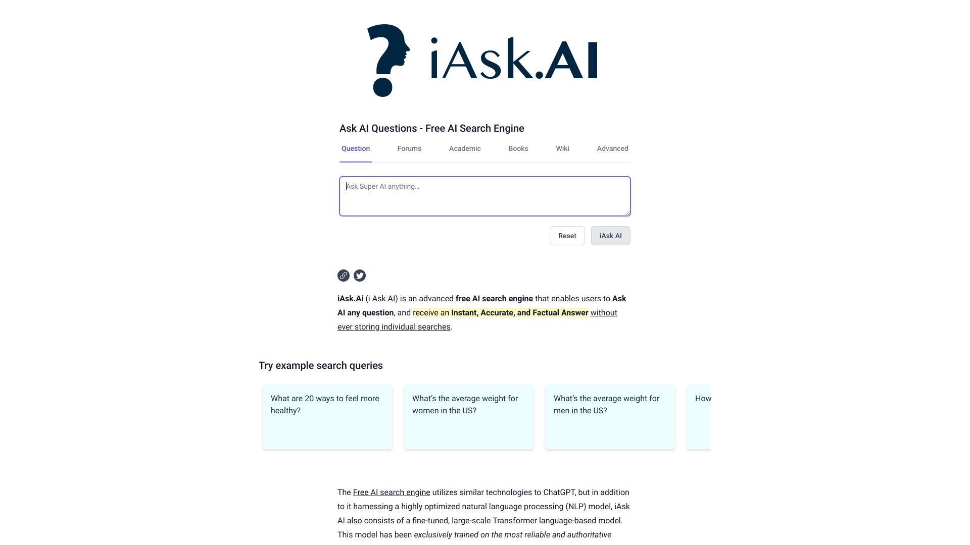 iAsk.Ai screenshot