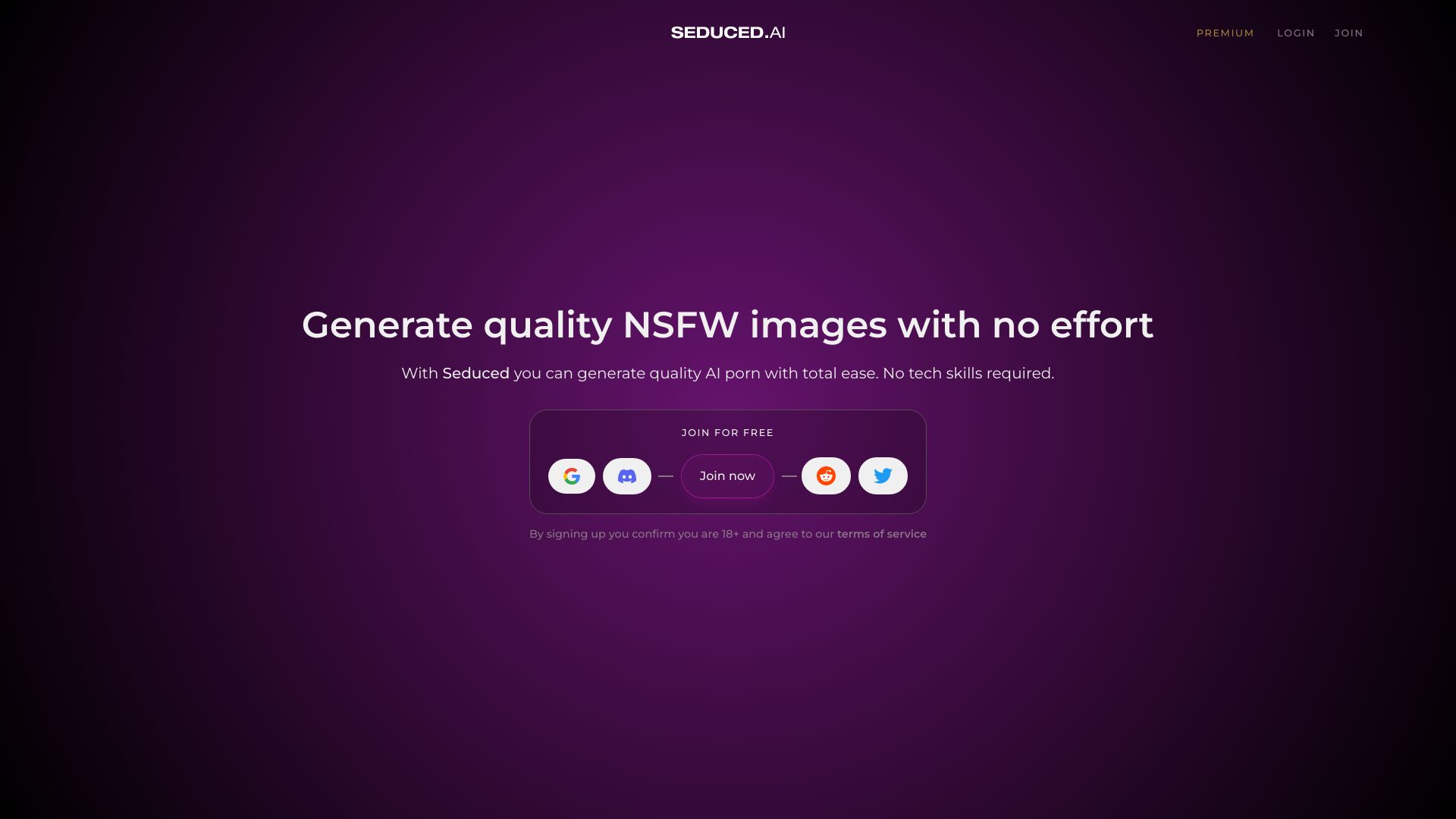 SeducedAI screenshot