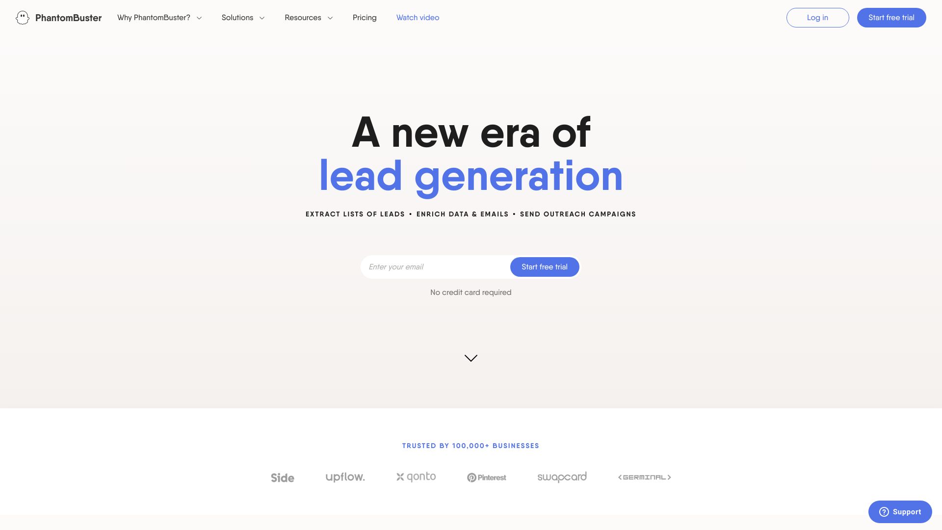 PhantomBuster screenshot