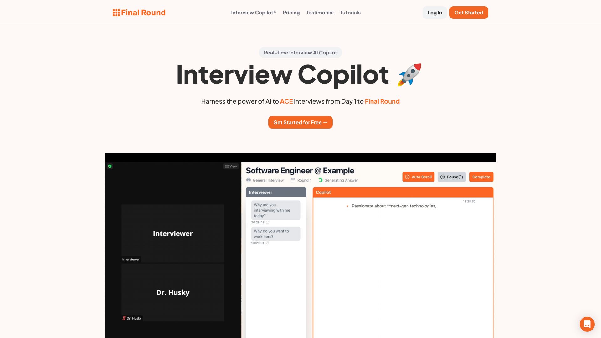 Final Round AI screenshot