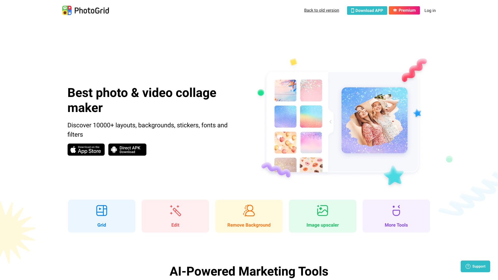 PhotoGrid screenshot