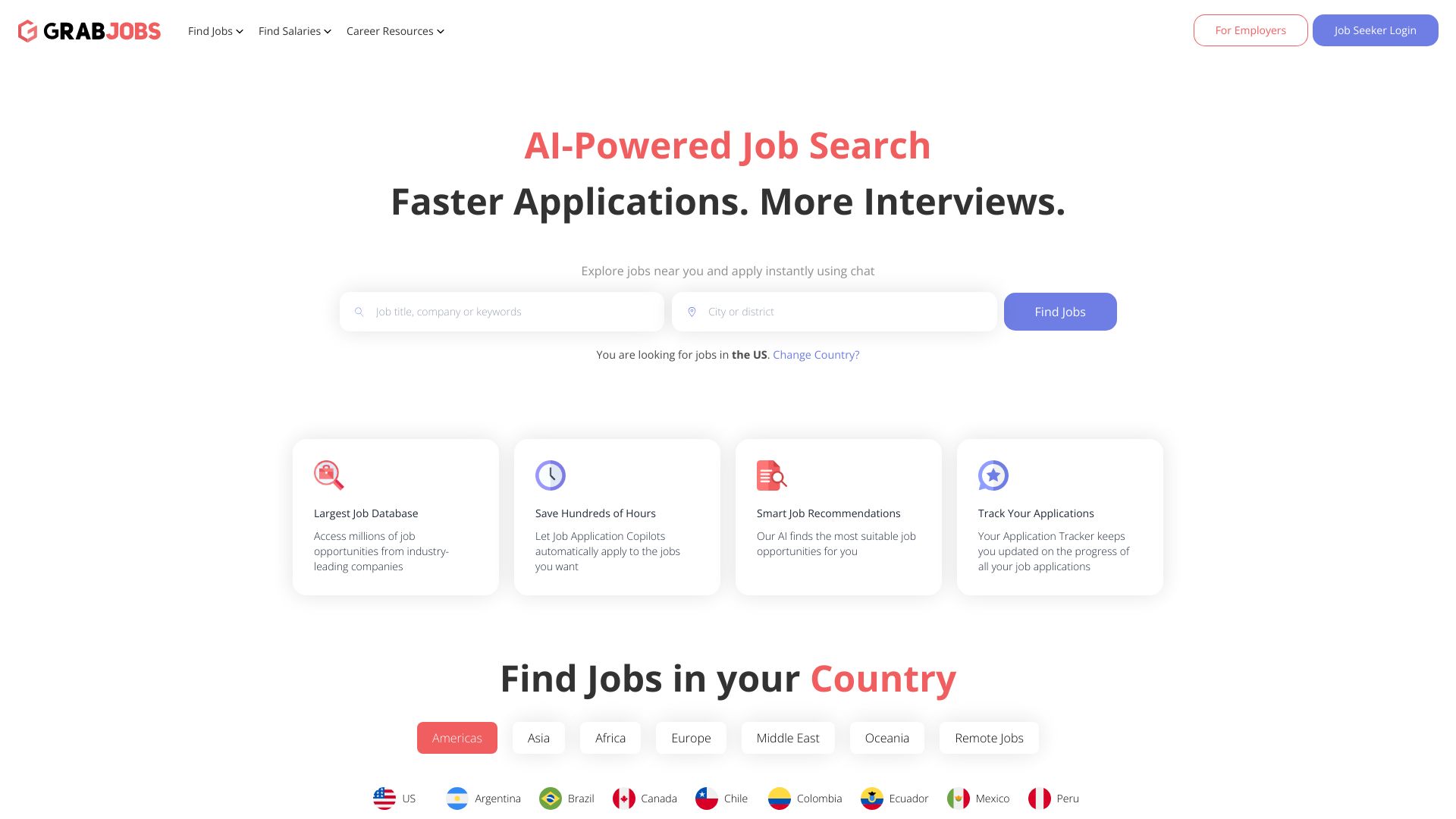 GrabJobs screenshot