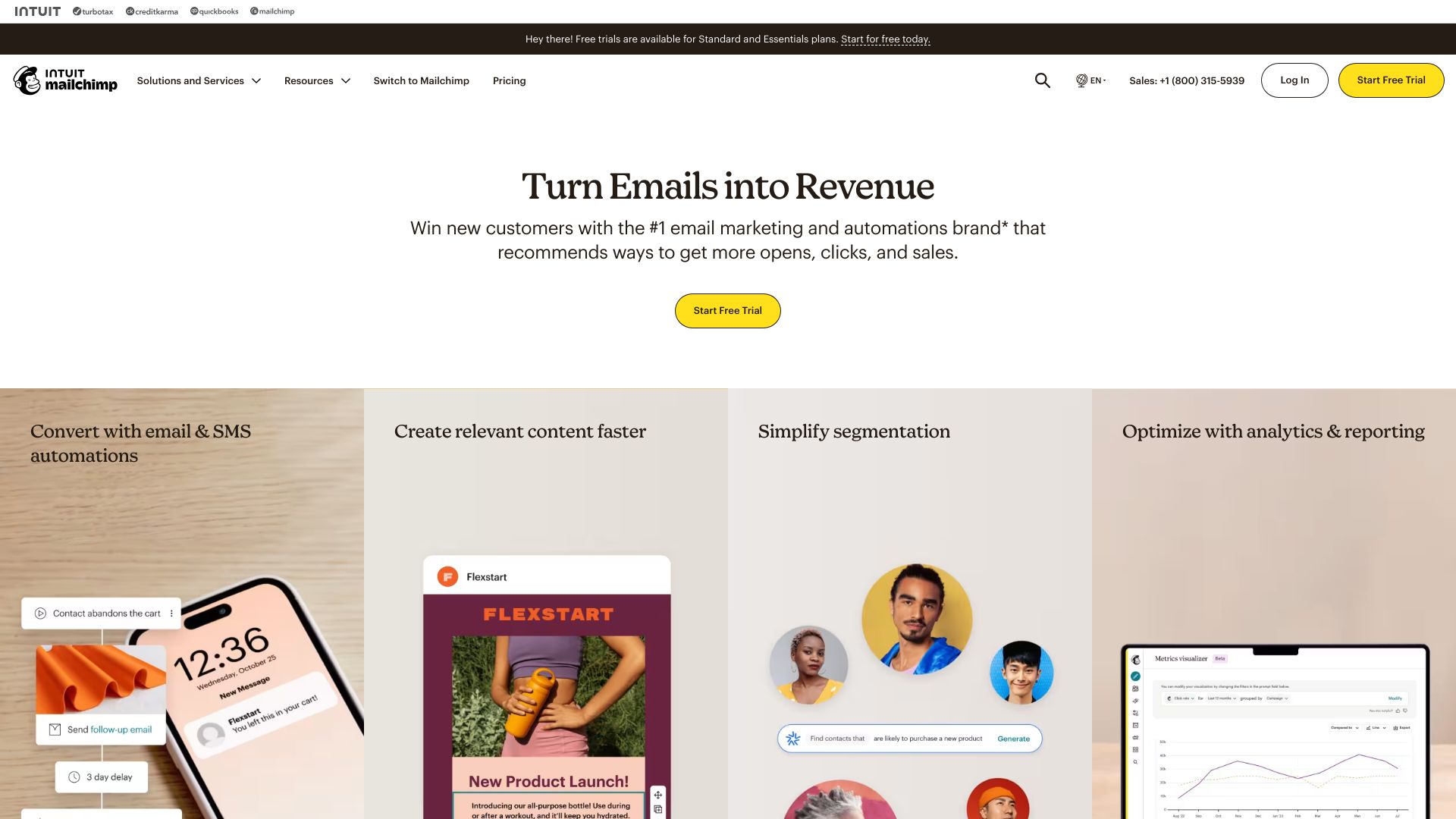 Mailchimp screenshot
