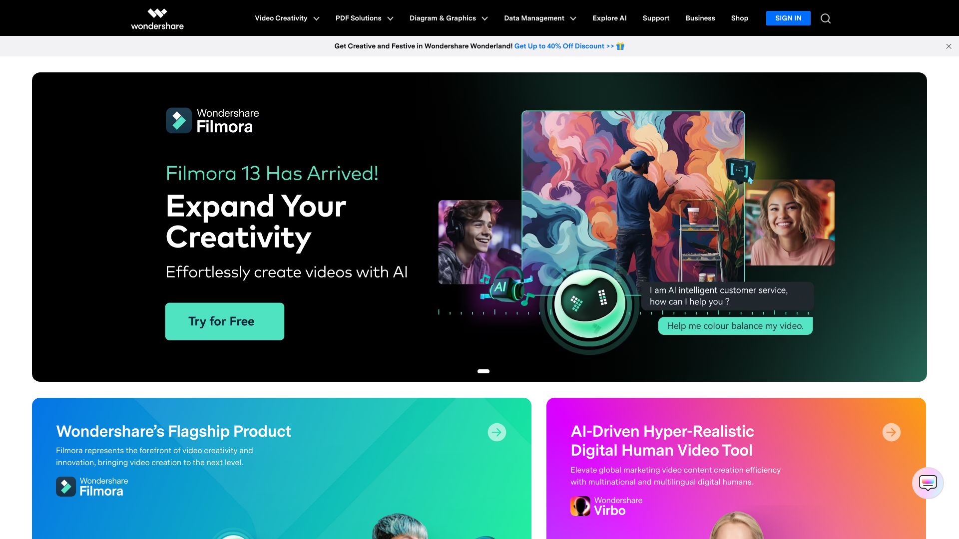 Wondershare screenshot