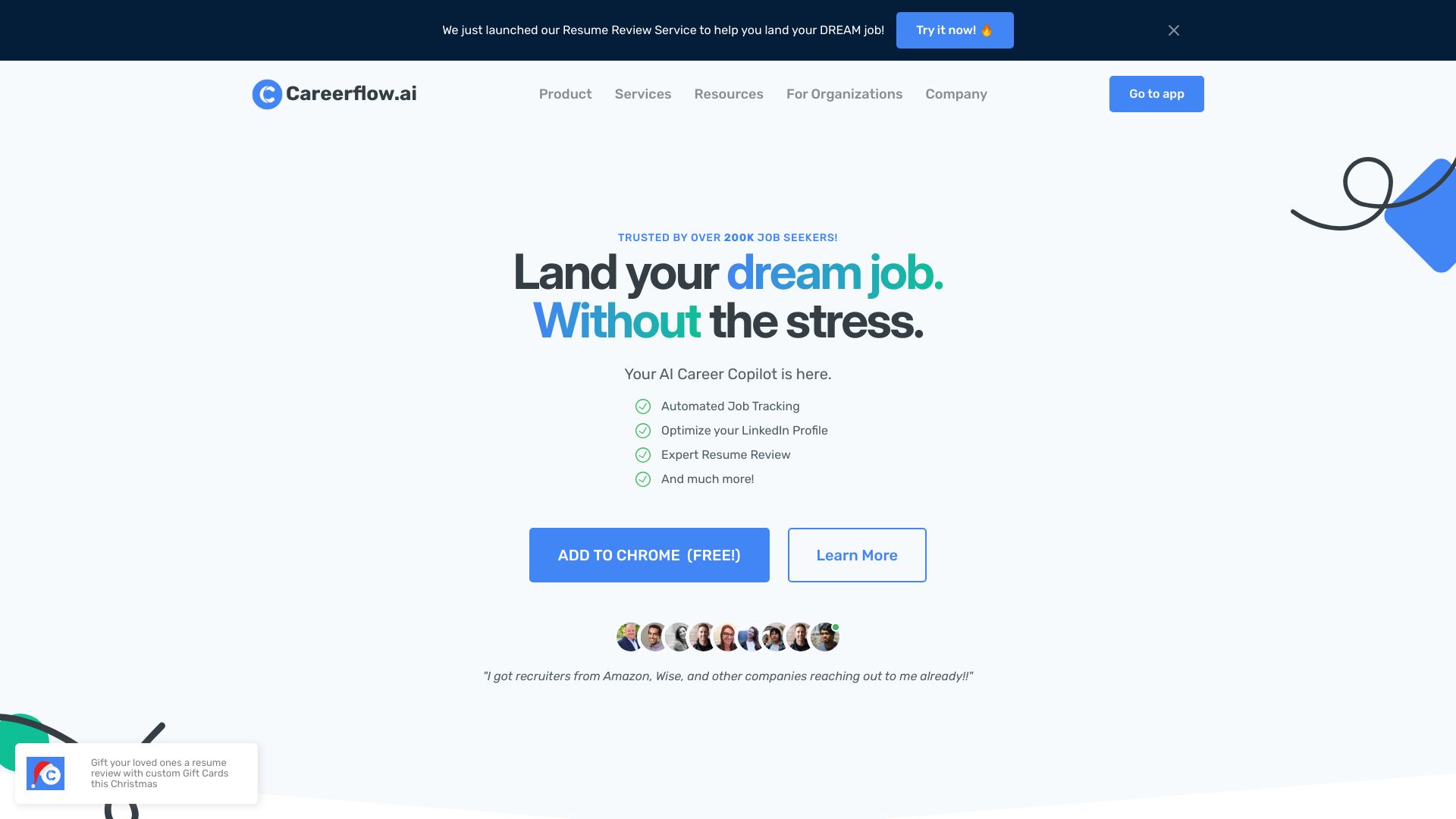 Careerflow screenshot