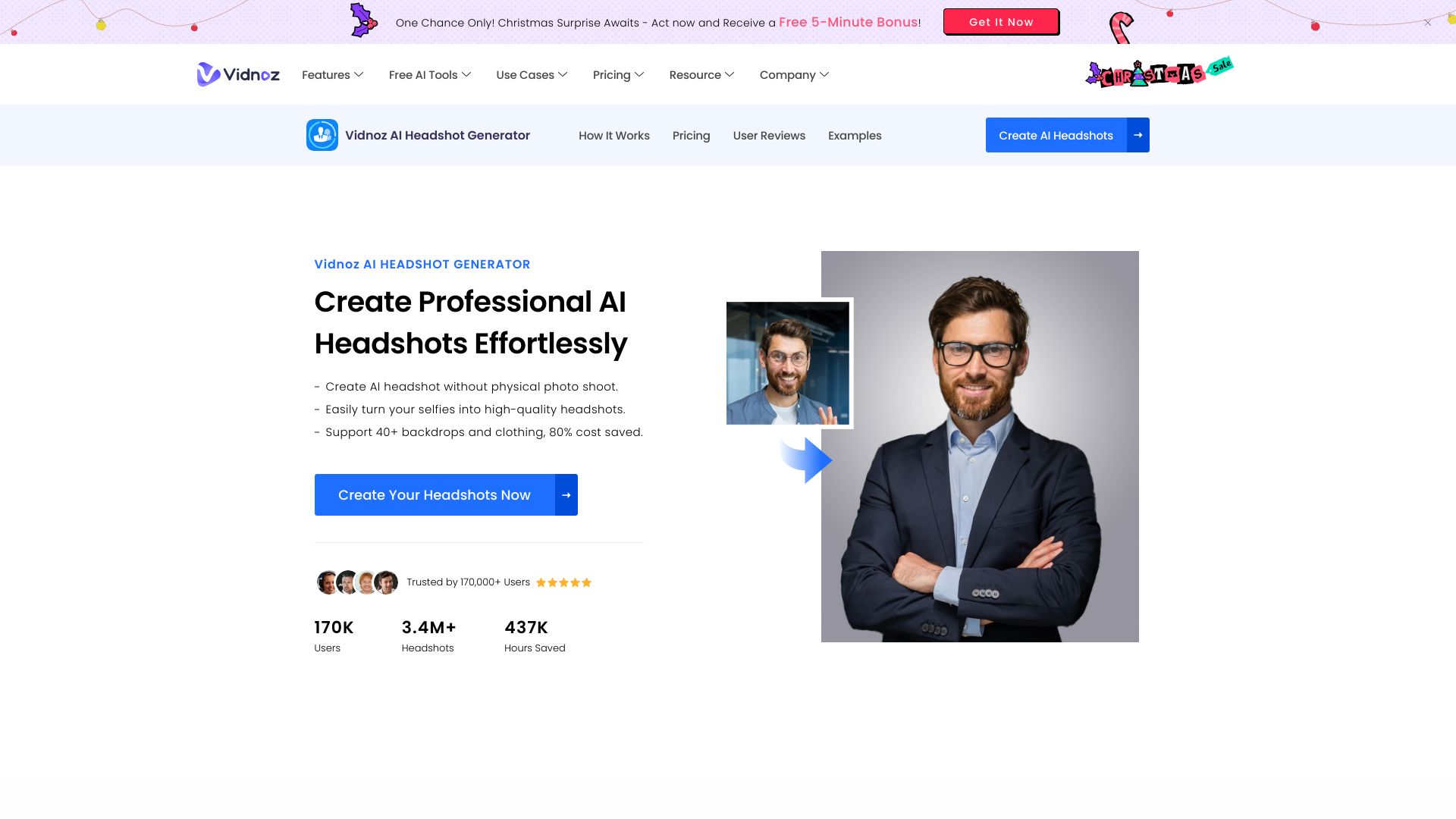 Vidnoz AI screenshot