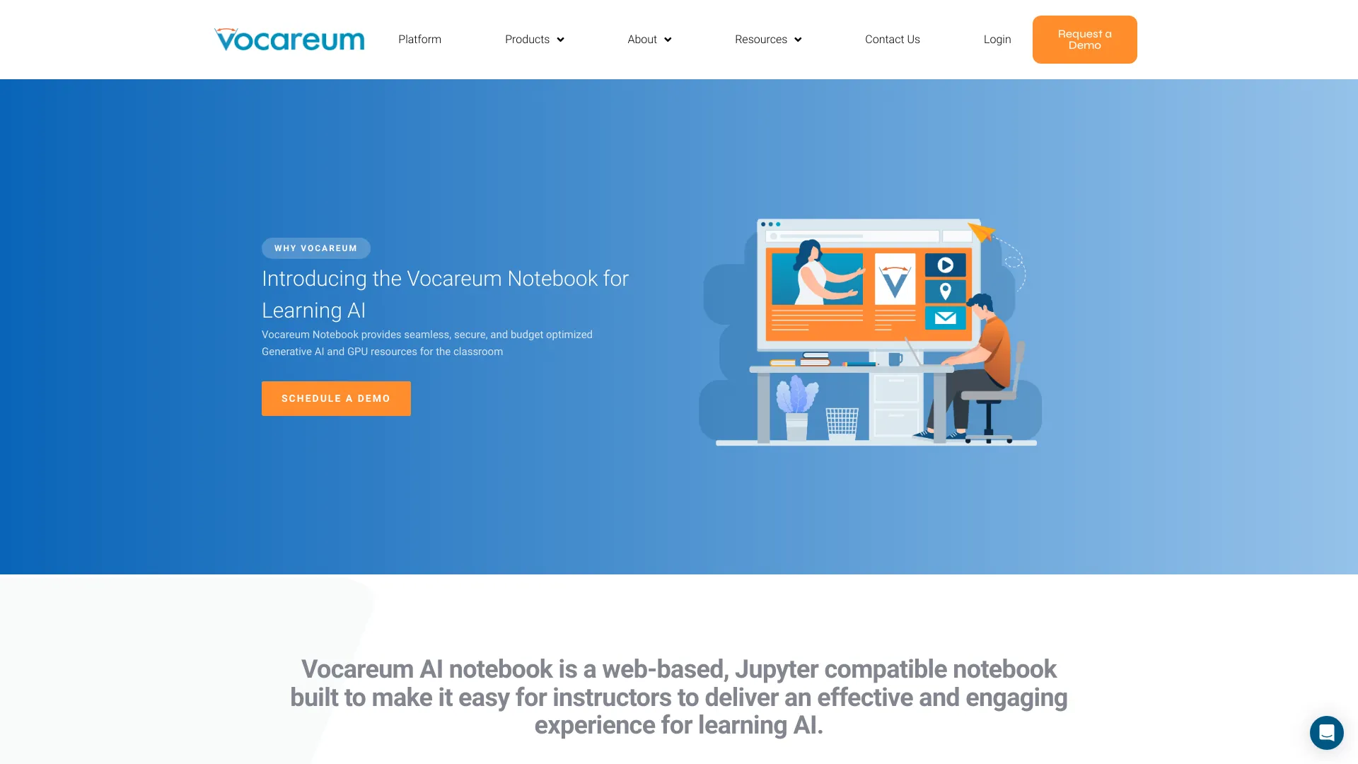 Vocareum screenshot