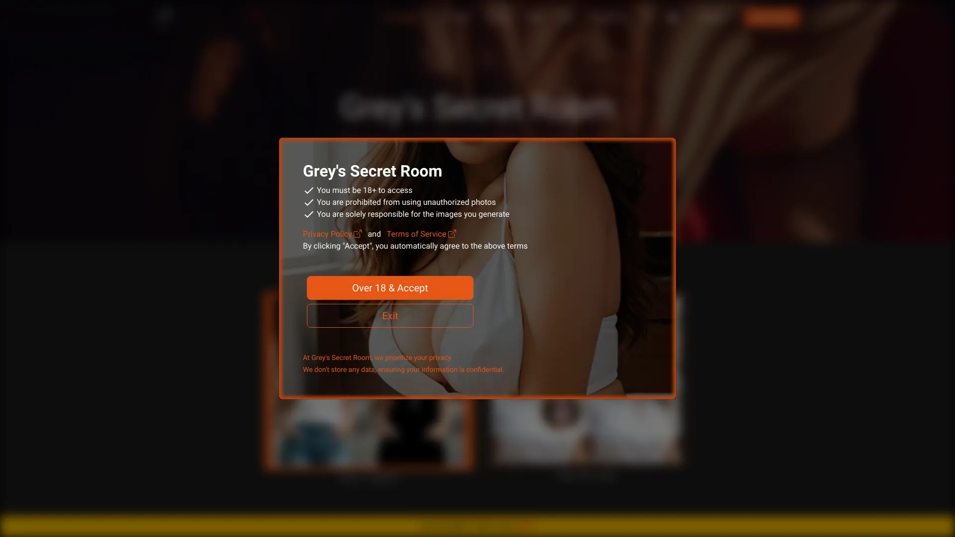 Grey's Secret Room screenshot