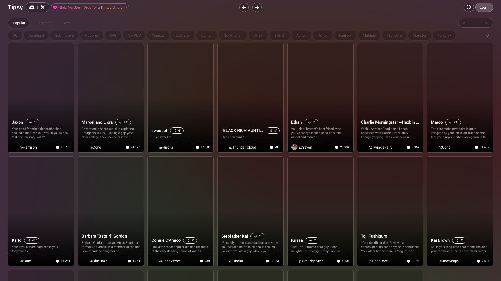 Tipsy Chat screenshot