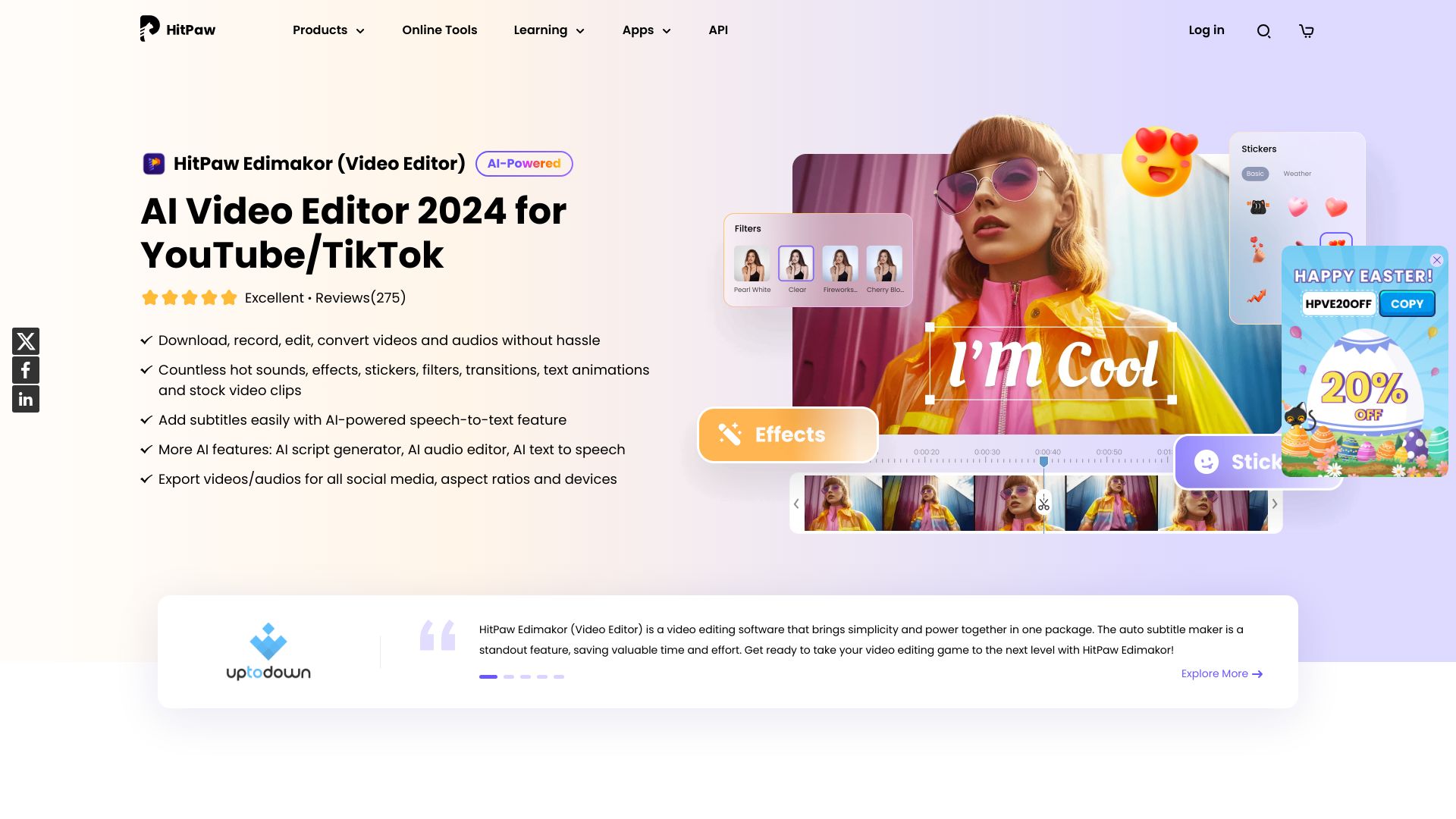 HitPaw Edimakor screenshot