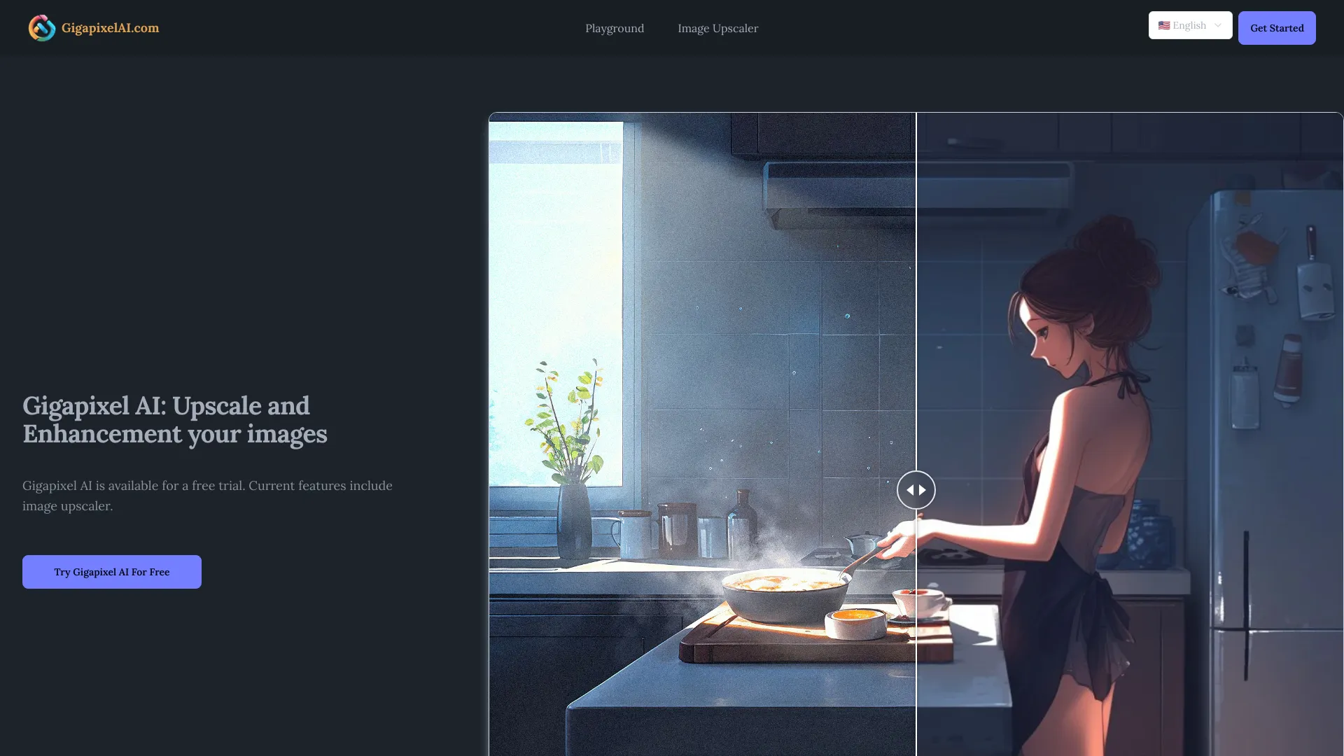 Gigapixel AI screenshot
