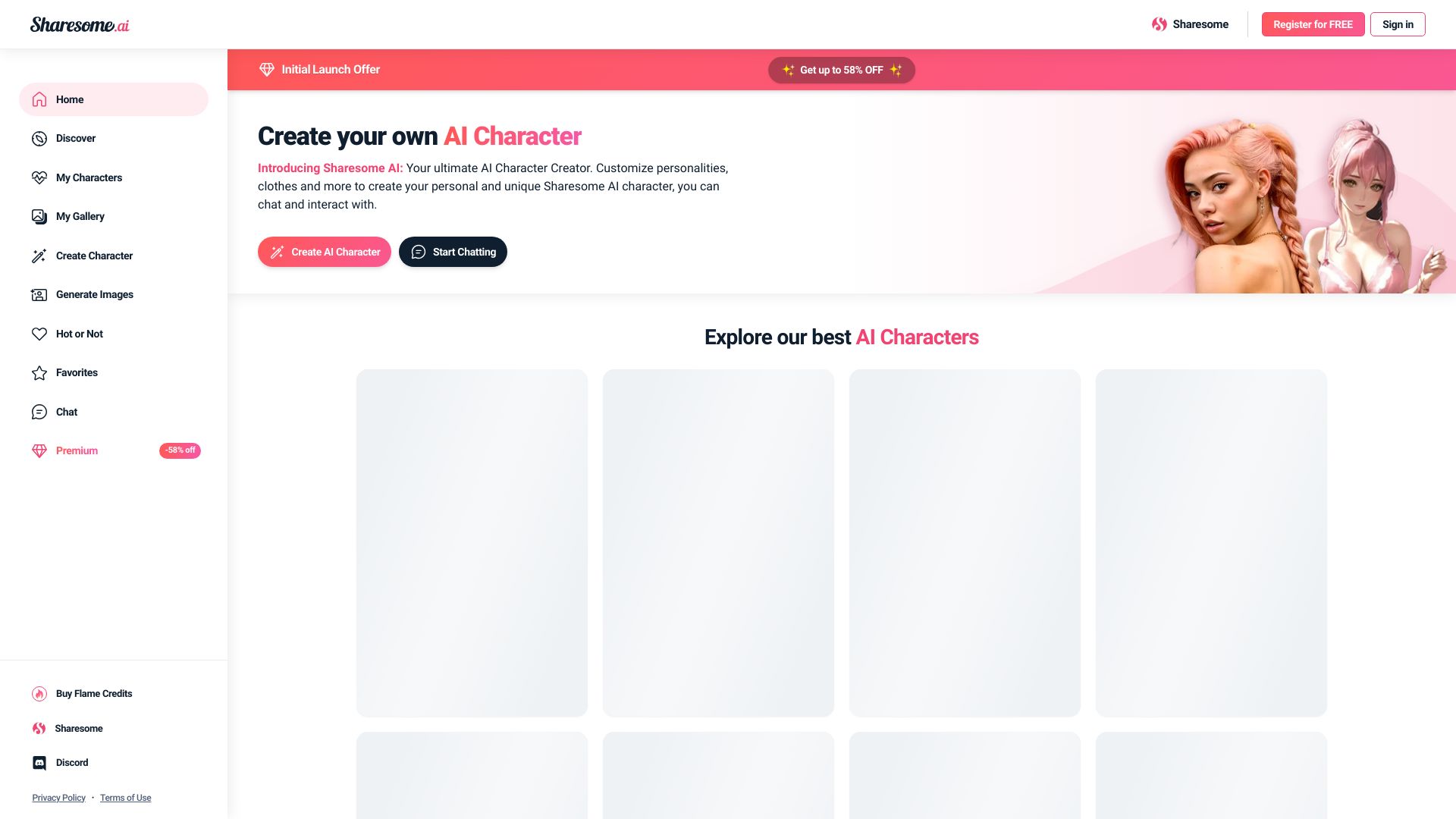 Sharesome AI screenshot