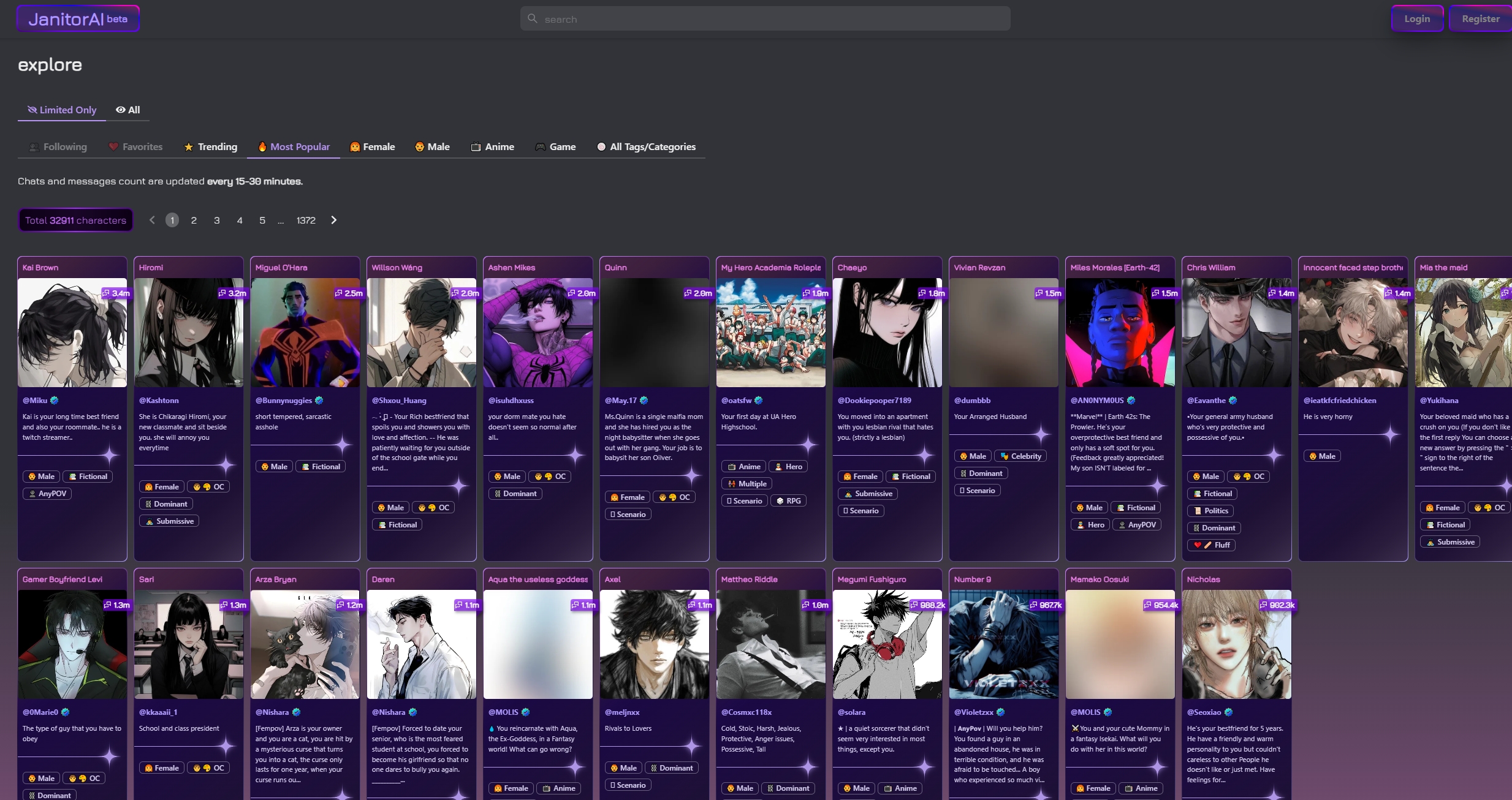 Janitor AI screenshot