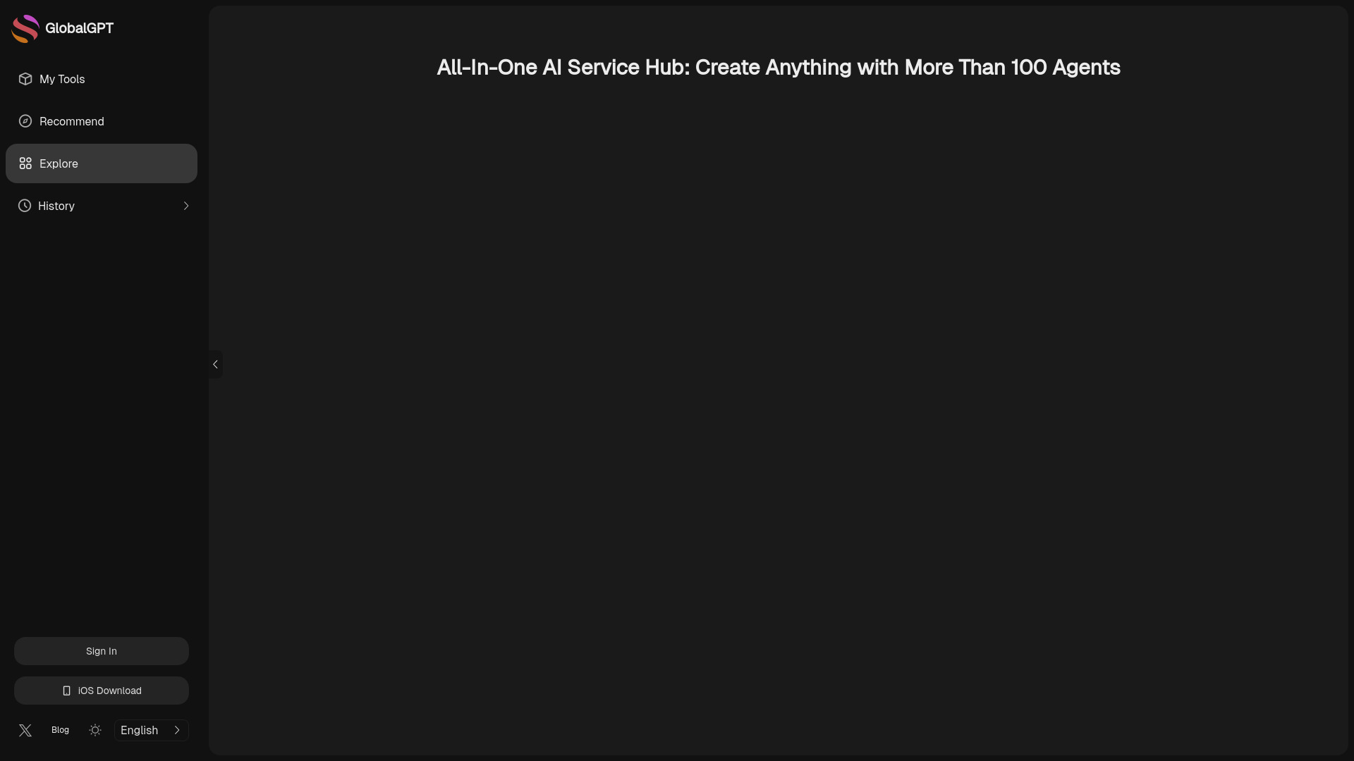 GlobalGPT screenshot