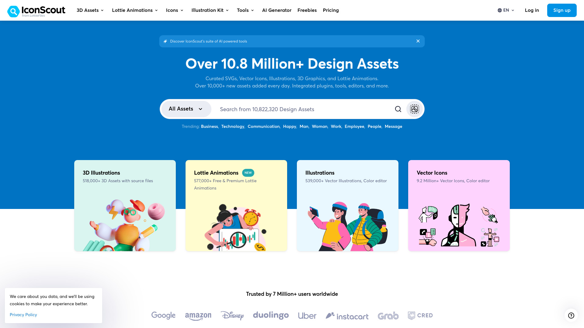 IconScout screenshot