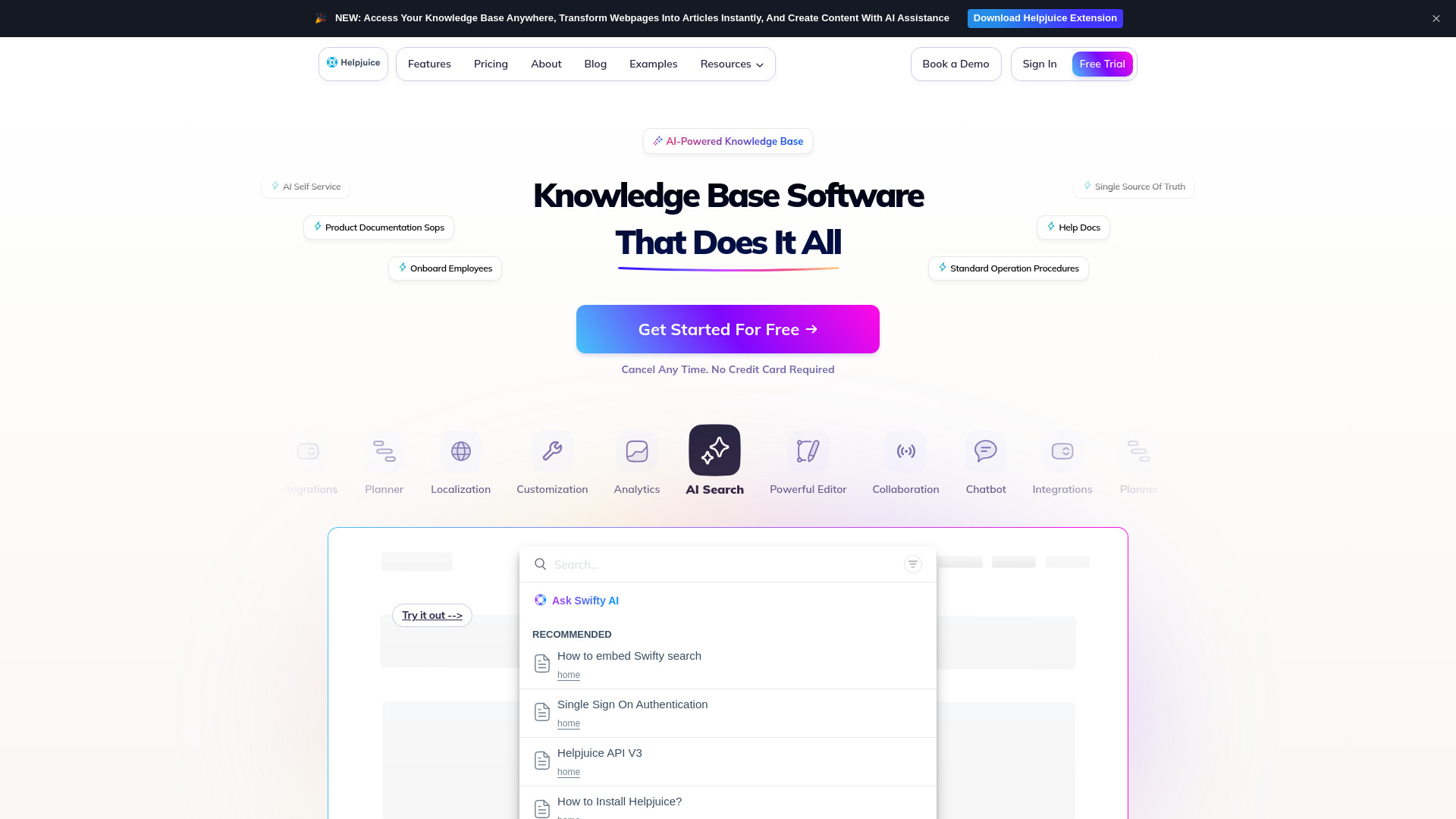 Helpjuice screenshot