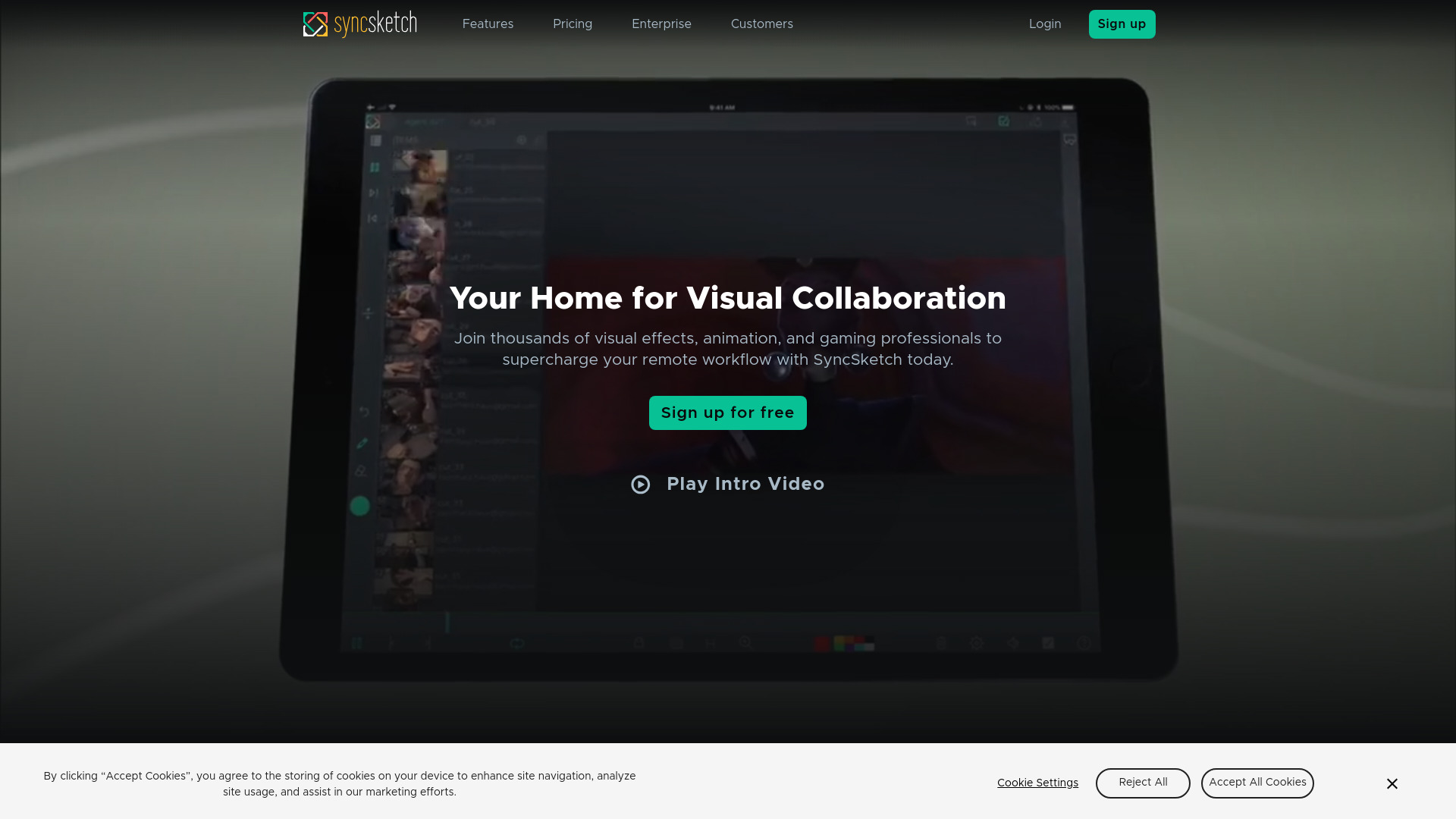 SyncSketch screenshot