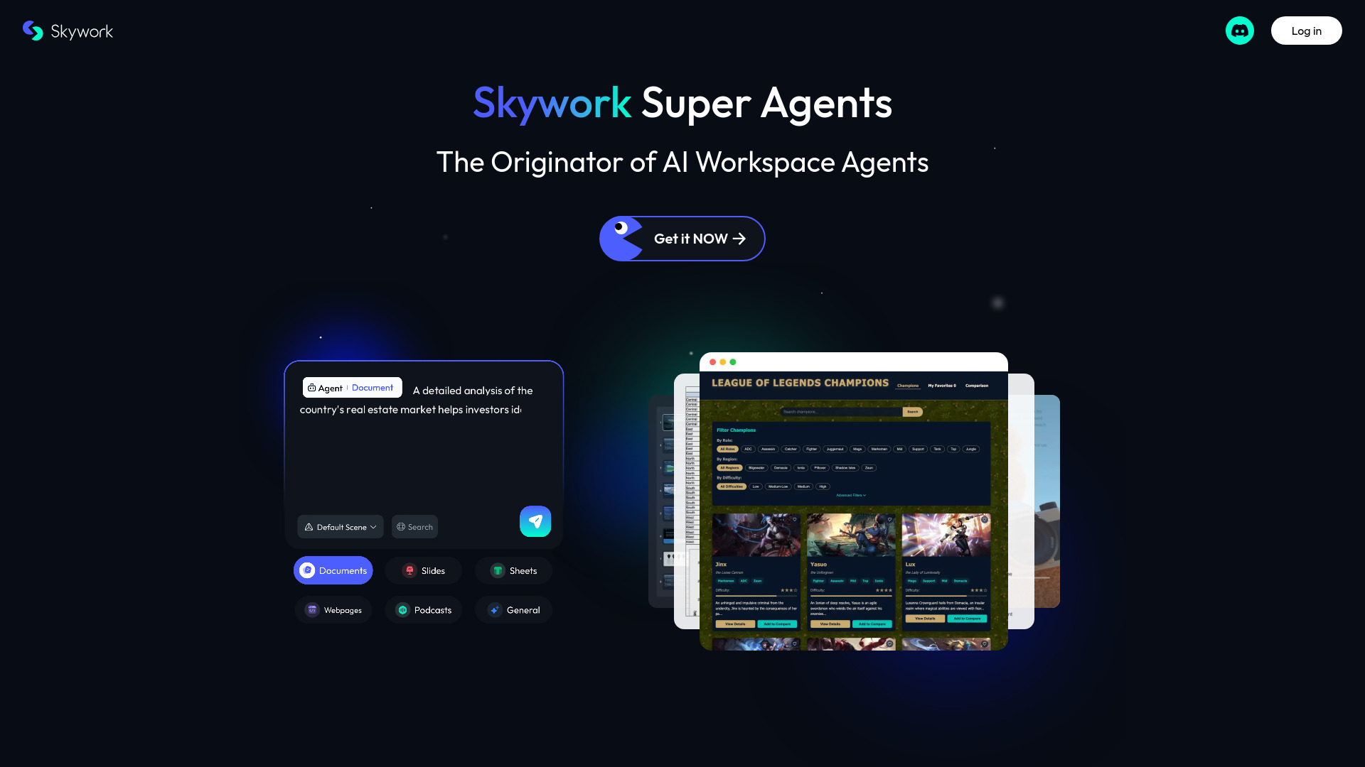 Skywork screenshot