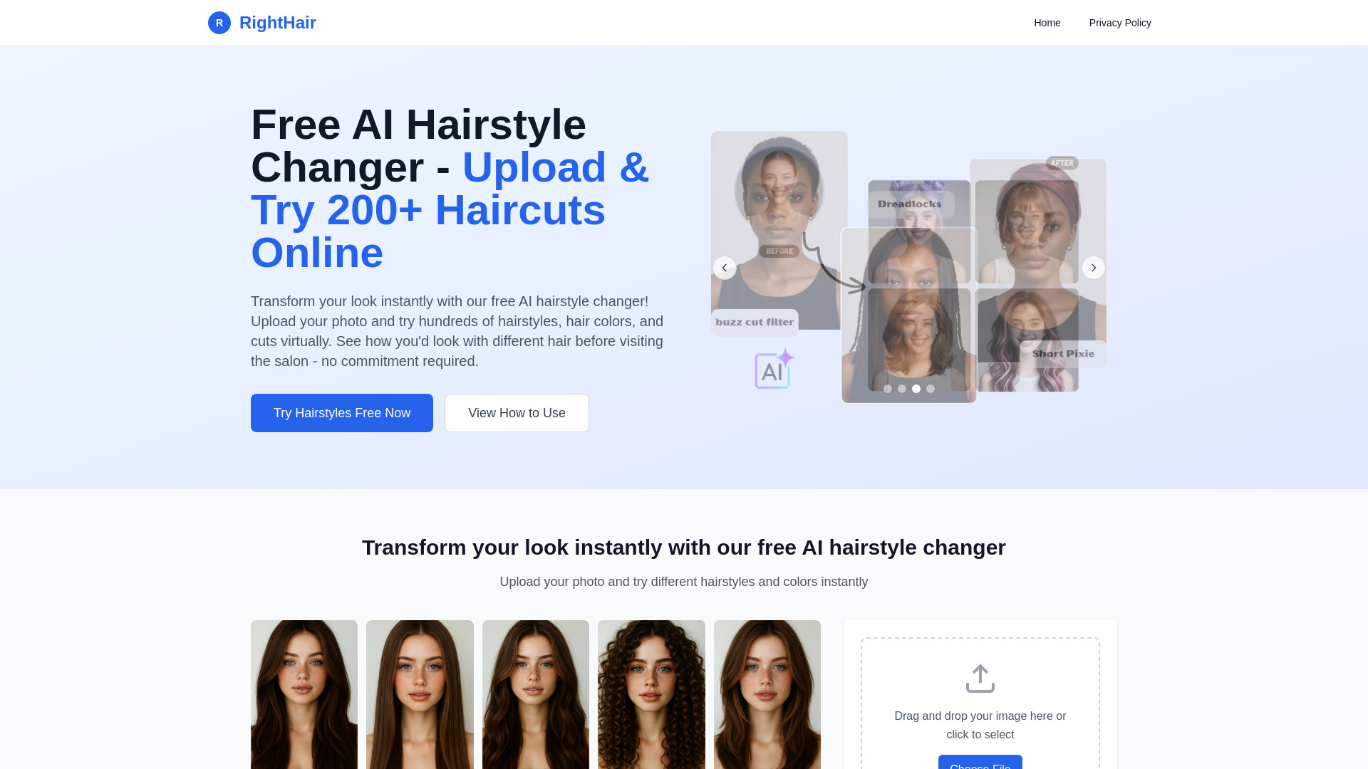 RightHair screenshot