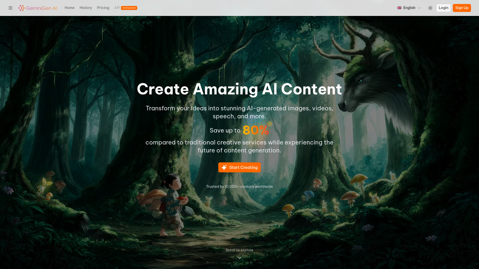 GeminiGenAI screenshot