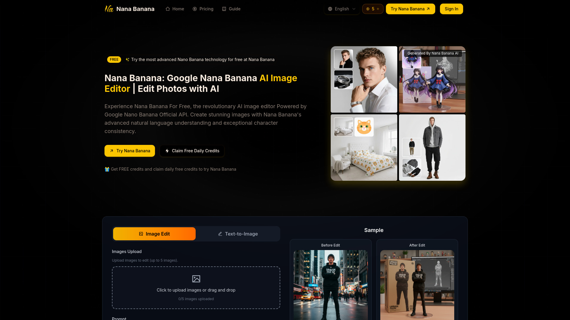 Nana Banana screenshot