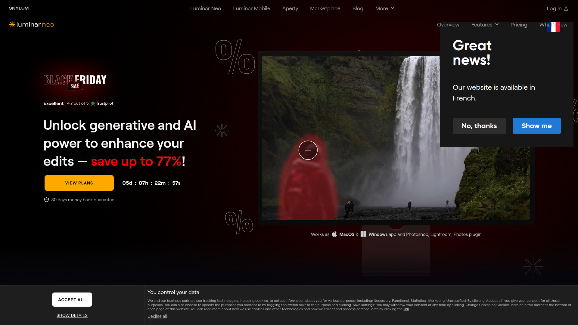 Luminar Neo screenshot